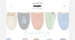 Desktop Screenshot of fullertonshoes.co.uk